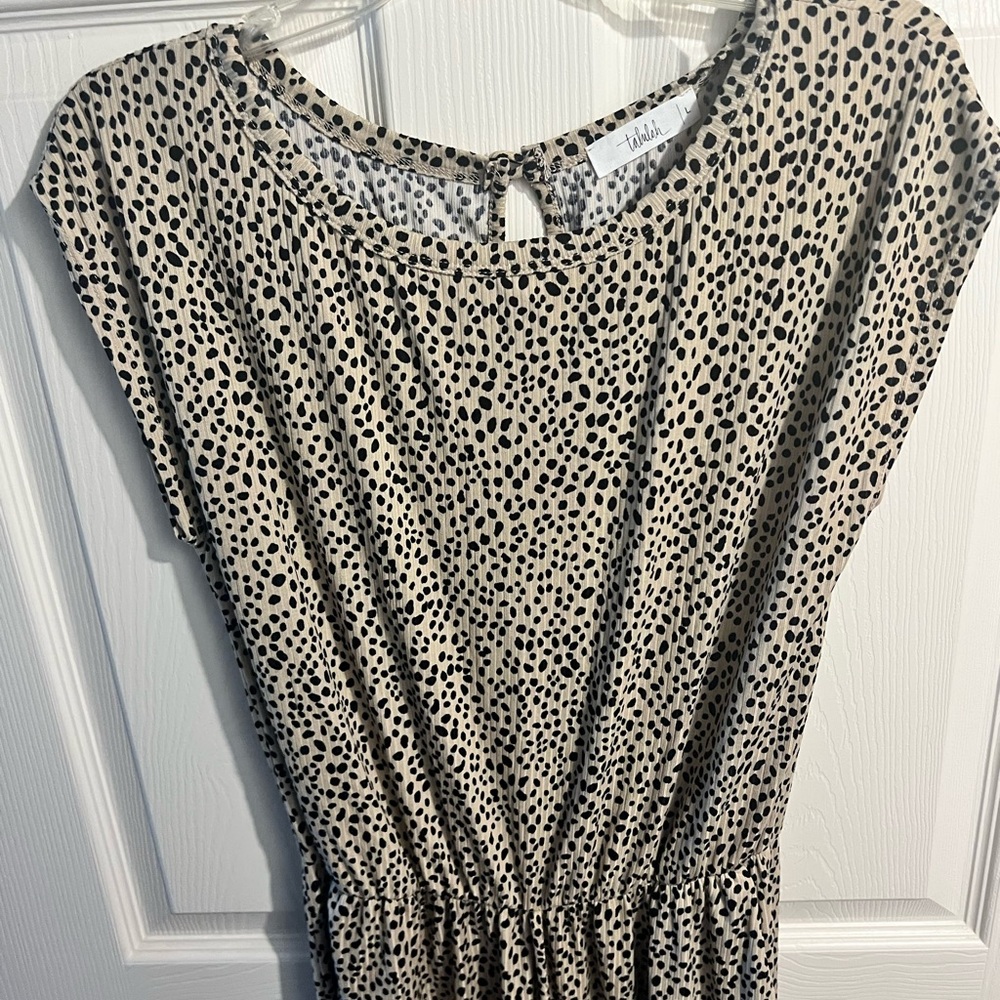 Cinched waist jumpsuit